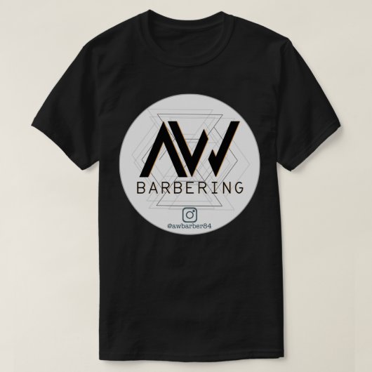 AW Barber Logo T-Shirt (Design vorne)