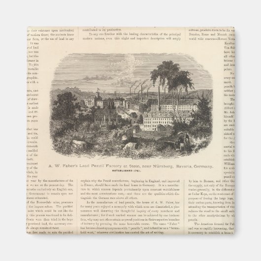 AW Faber's Bleistifte Magnet (Vorne)