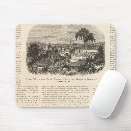 AW Faber's Bleistifte Mousepad (Mit Mouse)