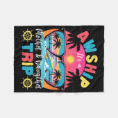 Aw schickt seine Mutter und Amp; Daughter Retro-So Fleecedecke (Vorderseite (Horizontal))