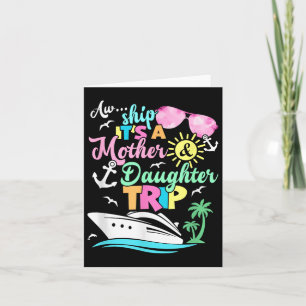 Aw schickt seine Mutter und Amp; Tochter Trip Fami Karte