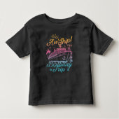 Aw Ship Custom Birthday Cruise Group Matching Kleinkind T-shirt (Vorderseite)