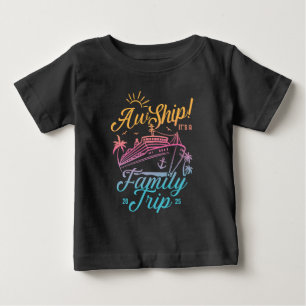 Aw Ship Custom Family Cruise Group Matching Baby T-shirt