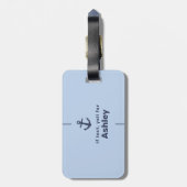 Aw Ship Custom Family Cruise Group Matching L Gepäckanhänger (Rückseite vertikal)