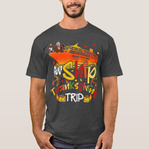 Aw Ship Erntedank Trip Cruise Matching Family V T-Shirt