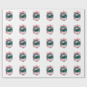 Aw Ship Es ist eine Weihnachtsreise für die Famili Geschenkpapier (Flach)