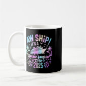 Aw Ship ist unsere Mutter-Tochter-Reise 2025 Match Kaffeetasse (Links)
