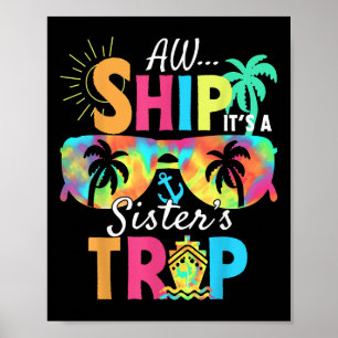 Aw Ship seine Reise zu Schwestern 2025 Matching Cr Poster