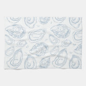 Aw Shucks Oyster Kitchtuch Geschirrtuch (Horizontal)