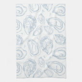 Aw Shucks Oyster Kitchtuch Geschirrtuch (Vertikal)