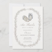 Aw Shucks Sie ist eine Bachelorette-Tour Einladung (Vorderseite)