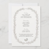 Aw Shucks Sie ist eine Bachelorette-Tour Einladung (Rückseite)