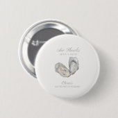 Aw Shucks sie ist eine Brautbachelorette Button (Vorne & Hinten)