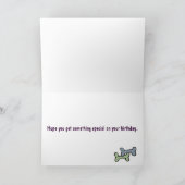 AW- Weimaraner und Pointer Birthday Card Karte (Innenseite)