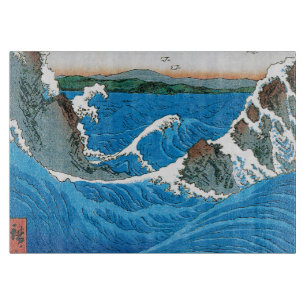 Awa Provinz, Naruto Strudel von Ando Hiroshige Schneidebrett