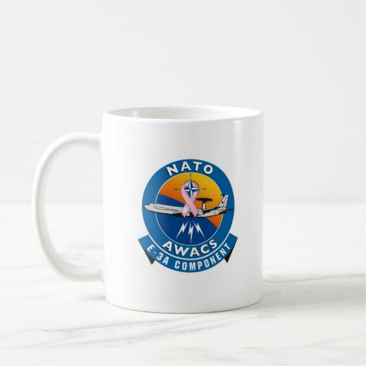 AWACS 4 eine Heilungs-Tasse Kaffeetasse (Links)