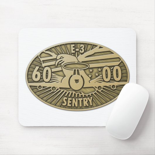 AWACS 6000 Stunden-Mausunterlage Mousepad (Mit Mouse)