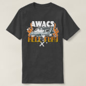 AWACS Hell Fury Airplaine T-Shirt (Design vorne)