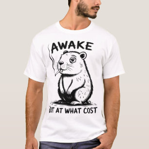 Awake, aber zu welchen Kosten Capybara T-Shirt