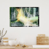 Awake by Gregory Gallo Poster (Küche)