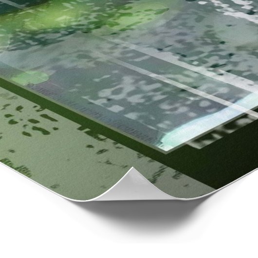 Awake by Gregory Gallo Poster (Ecke)