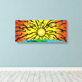 Awake - Canvas Print Leinwanddruck (Insitu (Holzboden))