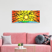 Awake - Canvas Print Leinwanddruck (Insitu (Wohnzimmer))
