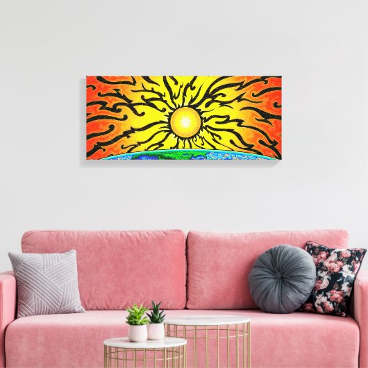 Awake - Canvas Print Leinwanddruck (Insitu (Wohnzimmer))