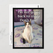 Awake Layla Postcard Postkarte (Vorne/Hinten)