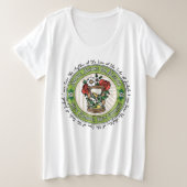 Awake Oh Sleeper, er kommt, er kommt! Große Größe T-Shirt (Design vorne)