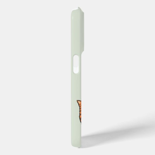 Awake Orange Cat Case-Mate iPhone Hülle (Rückseite / Rechts)