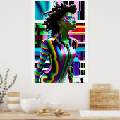 Awakened Hero Poster (Küche)