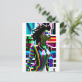 Awakened Hero Postkarte (Stehend Vorderseite)