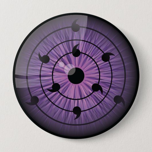 Awakened Rinnegan Button (Vorderseite)