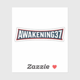 Awakening37 Aufkleber – Branding einschlagen. Sieg