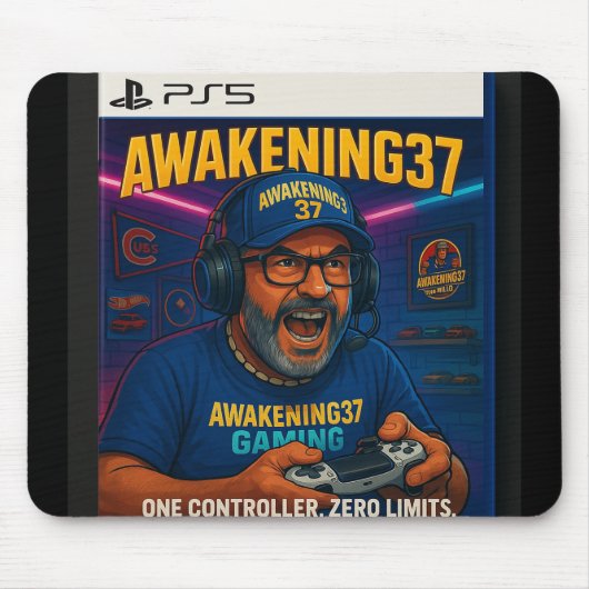 "Awakening37: Next Gen Grind Collector’s-Mausepad Mousepad (Vorne)