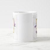Awakening Energy Floral Mug Jumbo-Tasse (Vorderseite)