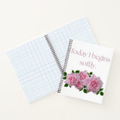 Awakening Energy Floral Notebook Notizblock (Innenseite)