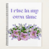 Awakening Energy Floral Planner Planer (Vorderseite)