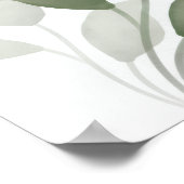 Awakening Energy Inspirational Floral Poster (Ecke)