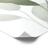 Awakening Energy Inspirational Floral Poster (Ecke)