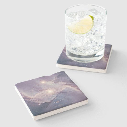 Awakening Stone Coaster Steinuntersetzer (Seitenansicht)