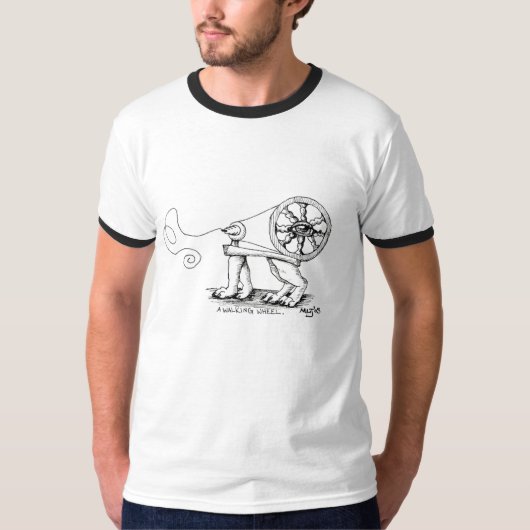 awalkingwheel T-Shirt (Vorderseite)