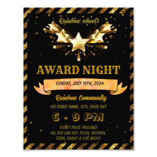 Award-Abend-Veranstaltungsreihe Fotodruck