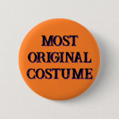 Award-Button "Most Original Costume" Button (Vorderseite)