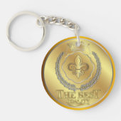 Award Gewinner Gold Silber Award Personalisierter Schlüsselanhänger (Vorderseite)