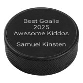 Award in Black & White: Eishockey Puck (3/4)