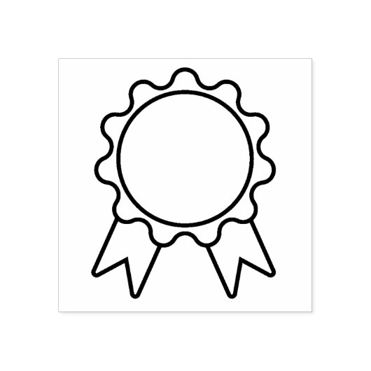 Award Ribbon Briefmarke Gummistempel (Prägung)