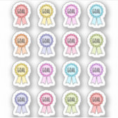 Award Ribbon Goal Errungenschaft Belohnung an - Do Aufkleber (Vorderseite)