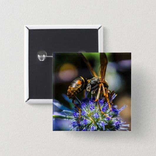 Aware 2 Zoll-Square-Taste Button (Vorne & Hinten)